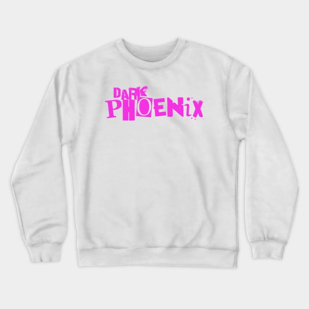 Dark Phoenix Punk Logo Crewneck Sweatshirt by My Geeky Tees - T-Shirt Designs